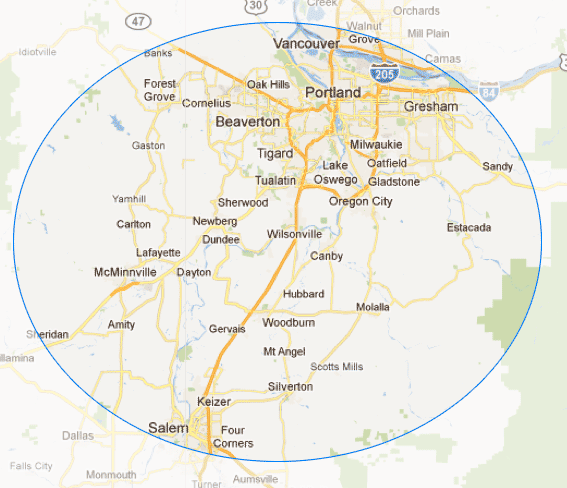 Service Area Map